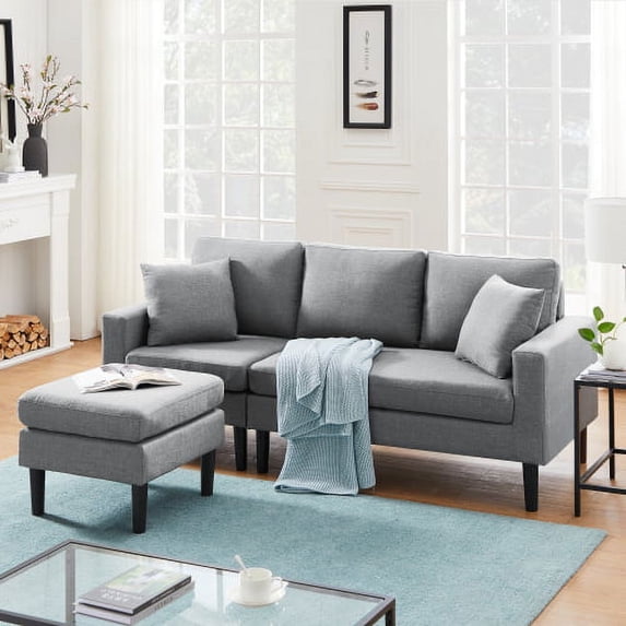 Wulawindy SECTIONAL SOFA LEFT HAND FACING WITH 2 PILLOWS