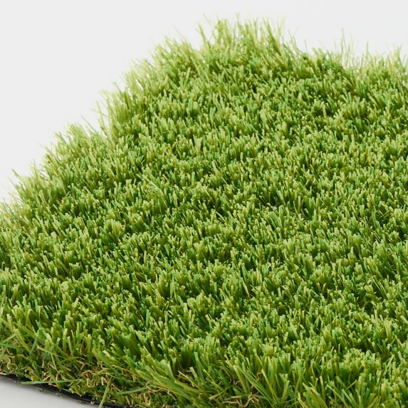 Wulful 1.5" Pile Height Artifical Grass Turf Rugs for Lawn and Garden, Pet-Friendly Artificial Turf, 12'x6'