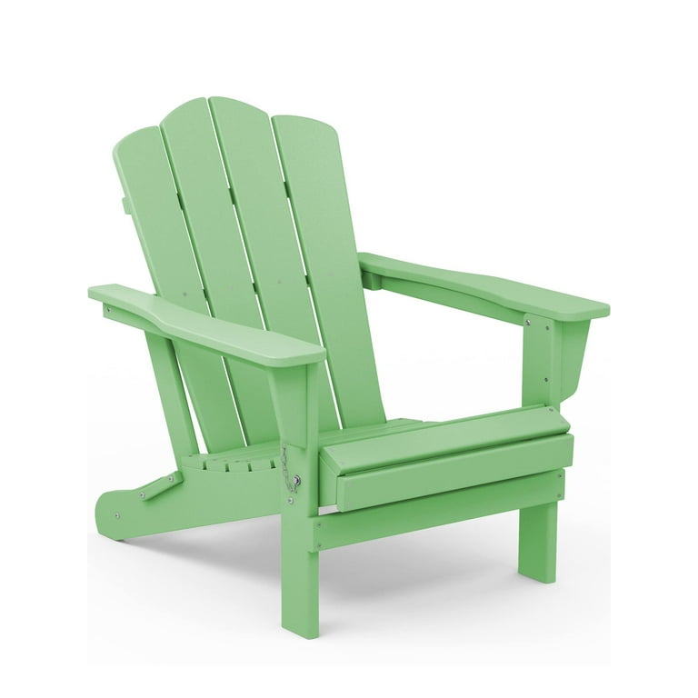 Solid wood 2024 folding adirondack chair