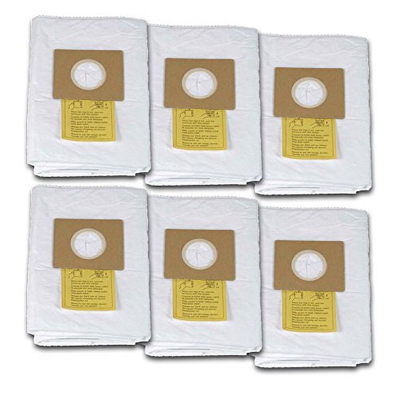 Wunderbag Universal High Capacity Pre-Filters for Wet Dry Vacuums, 6-Pack