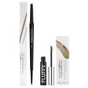 Wunderbrow Fluffy Wax & Dual Precision Liner Eyebrow Color, Blonde