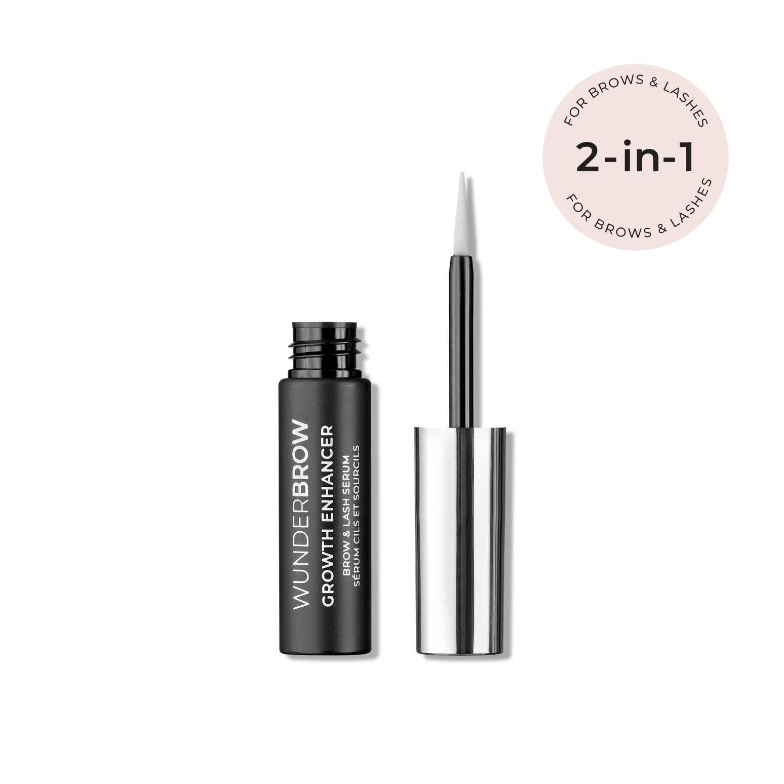 Wunderbrow Growth Enhancer Brow & Lash Serum, 2-in-1 Growth Serum For ...