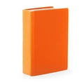 thumbnail image 1 of WunderfulThings Stretchable Book Cover, Fits Most Hardcover Textbooks Washable & Reusable Orange, 1 of 5