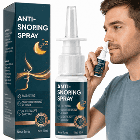 Anti Snoring Spray, Professional Strength Snore Relief Solution, Throat Lubricant to Stop Snoring for Men & Women, Natural Nighttime Sleep Aid to Reduce Noise, 30ml