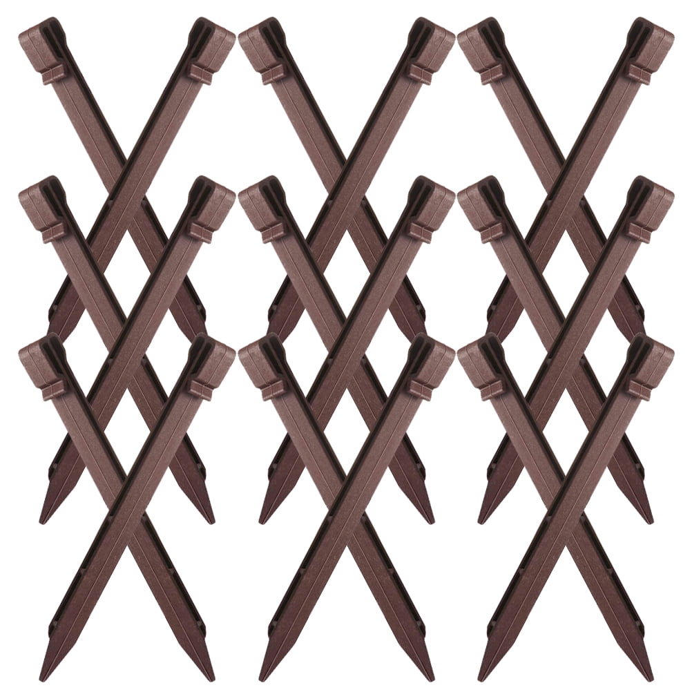 UPKOCH Landscape Edging Stake Garden Landscape Coffee for Homeowners Simple 30Pcs