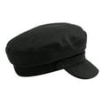thumbnail image 1 of Wuphunn Beret Hats for Women Ladies Hats for Short Hair Flat Cap French Beret Hats for Women Casual Hats for Women Messenger Hat Hats for Women Fashionable Beret Artist Hat Black One Size, 1 of 1