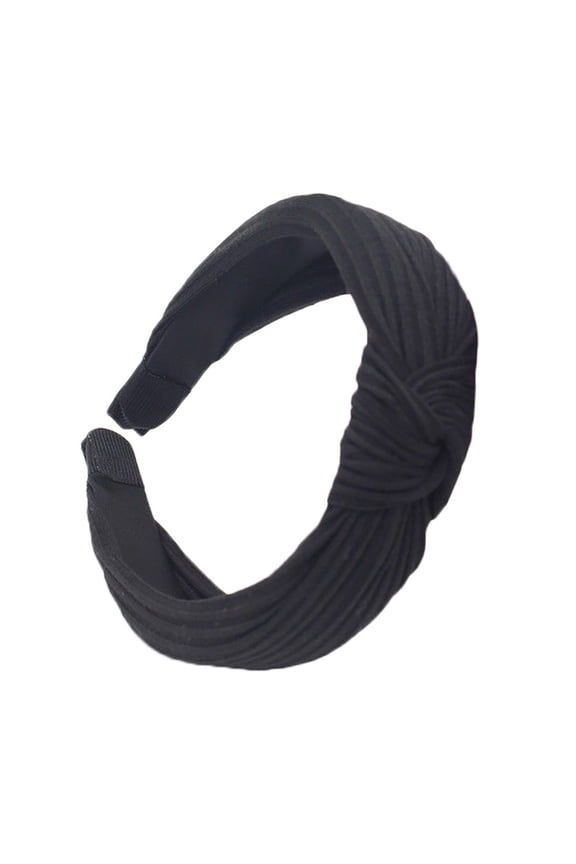 Headbands for Women Knotted Headband Headbands for Women Hard Headbands for Women Cute Headbands Bow Headbands for Women Headbands Headband for Washing Face Black One Size