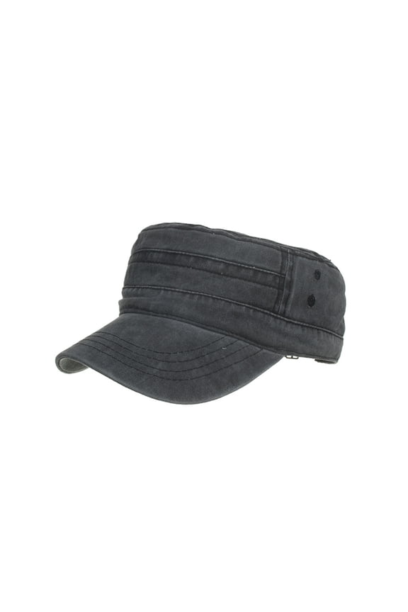 Mens Caps Patrol Cap Hat Men's Flat Caps Hats for Men Military Hat Cadet Hat Military Caps for Men Military Cap Military Hats for Men Cadet Hats for Women Black One Size