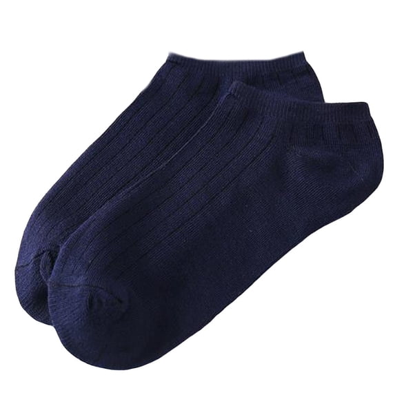 Wuphunn Socks Grippy Socks Woman Soft Ankle Socks for Women Ankle Socks for Women's Socks Moisture Wicking Socks Women Ankle Socks Calcetines Para Mujer Navy One Size