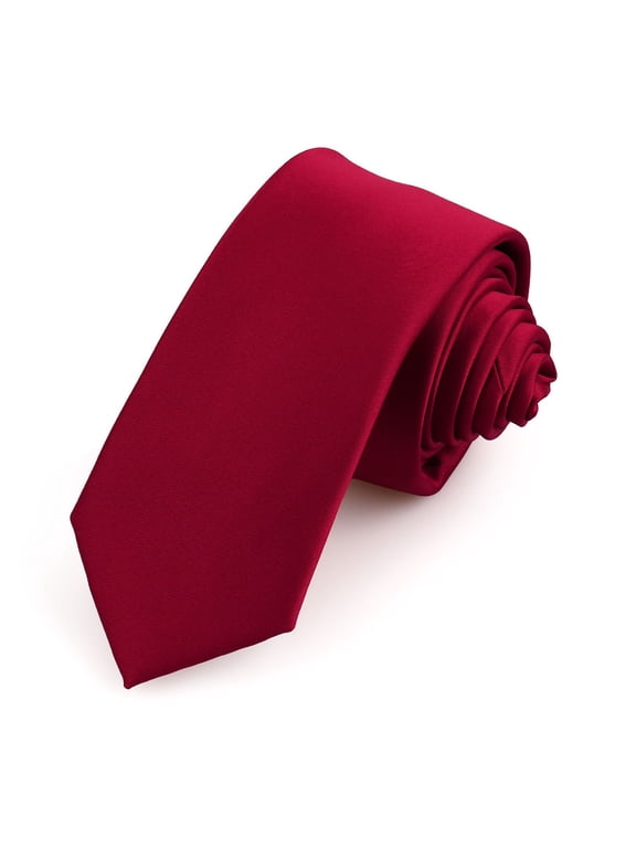 Ties for Men Skinny Tie Womens Tie Ties Mens Ties Slim Tie Long Ties for Men Tie Neck Ties Mens Neck Tie Dress Ties for Men Neckties for Men Extra Long Tie Corbata Wine One Size