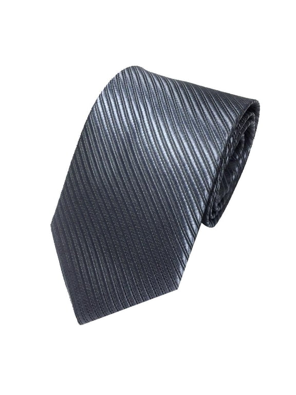 Ties for Men Ties Skinny Tie Corbata Mens Ties Neckties for Men Corbatas Para Hombres Elegantes Tie Long Ties for Men Womens Tie Neck Ties Mens Men's Neckties Dark Gray One Size