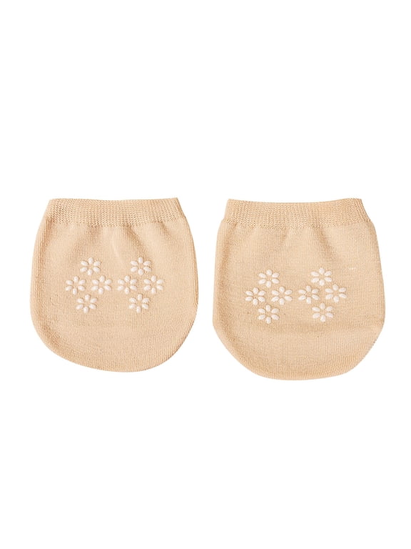 Toe Socks Peds No Show Socks Women Socks for Mules Women Toe Socks Women Half Socks Toe Covers Socks for Women Toe Socks Half Socks for Women Clog Socks Khaki One Size