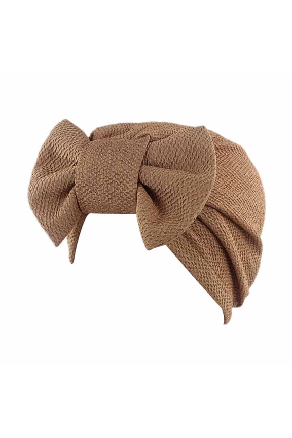 Turbans for Women Pre-tied Head Wraps for Women Headbands for Women Hair Turbans for Women Fashion Turbines for Women Head Coverings for Women Chemo Headwear for Women Khaki One Size