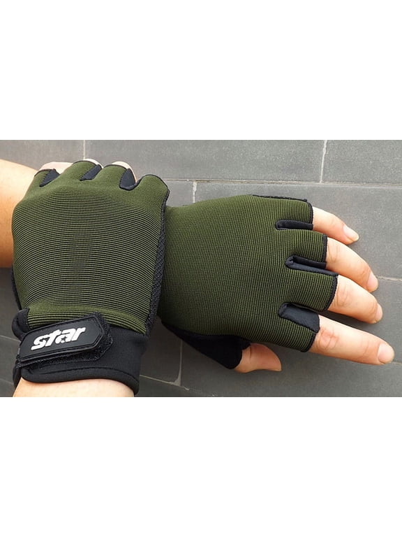 Workout Gloves Bike Gloves Driving Gloves Weight Lifting Gloves for Women Workout Gloves for Men Mountain Bike Gloves Lifting Gloves Workout Gloves Women Work Gloves Army Green L