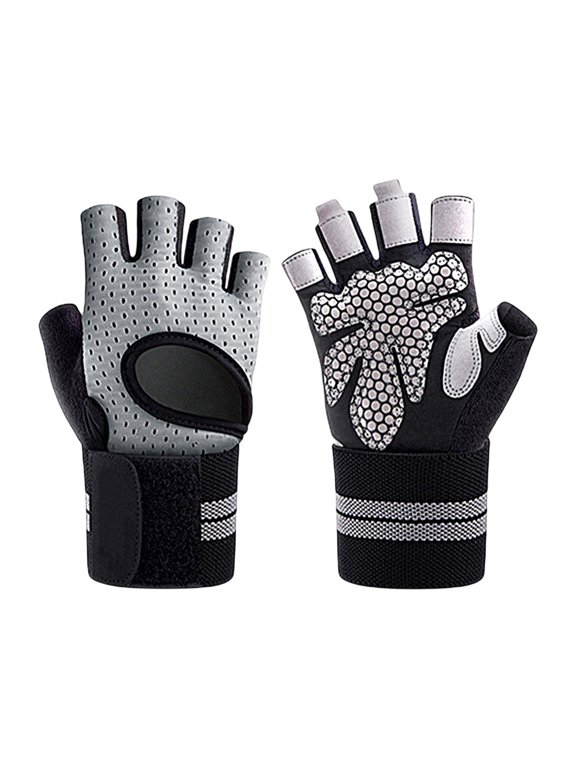 Workout Gloves Wheelchair Gloves for Working Out Gym Gloves for Men Gym Gloves Weight Gloves Weightlifting Gloves Workout Gloves Women Exercise Gloves Gray S