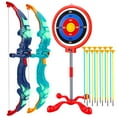 thumbnail image 1 of Wupuaait Bow and Arrow Set Toy with LED Lights Xmas Gift for 3-12 Years Old Kids, 1 of 7