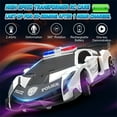 thumbnail image 1 of Wupuaait Lamborghini Transformer RC Racing Car Toy Gift with LED Lights for 3-12 Years Old Kids, White and Black, 1 of 6