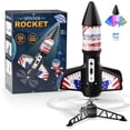 thumbnail image 1 of Wupuaait Rocket Launcher Toy with Self Launching Motorized, Launch up to 200 ft, Model Rockets with Parachute Safely Land Birthday Gifts for 8-14 Kids, Blue, 1 of 7
