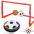 thumbnail image 1 of Wupuaait Xmas Gift Indoor Outdoor Hover Soccer Ball Set Toy with Football, Basketball for 3-12 Years Old Kids, Red, 1 of 8