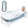 thumbnail image 1 of Wussanun Foldable Bathtub for Adult Large Collapsible tub Portable Bathtub for Bathroom Folding SPA Tub for Shower Stall, 1 of 8