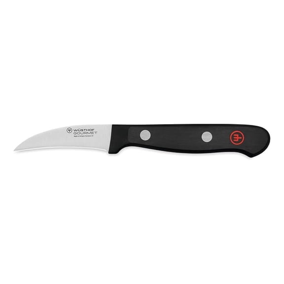 Wusthof 1025046706 Gourmet Peeling Knife, 2.25-Inch, Black