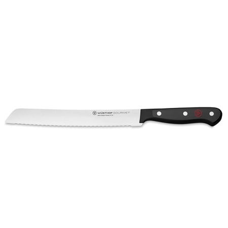Wusthof 8 Inch Serrated Bread Knife | Full Tang, High Carbon Stainless Steel, Gourmet Series