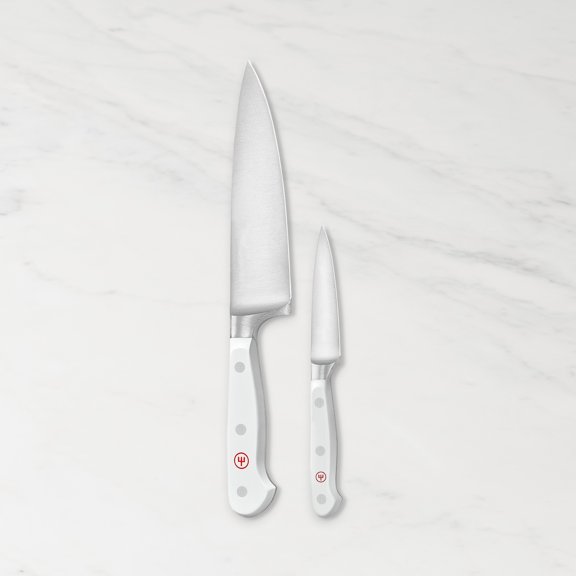 Wusthof Classic 2-Piece Prep Set, White