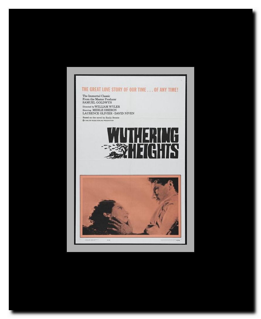 Wuthering Heights Framed Movie Poster