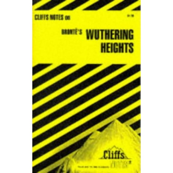 Pre-Owned Notes on Bronte's "Wuthering Heights" (Cliffs notes) Paperback