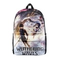 thumbnail image 1 of Wuthering Waves Backpack Game 3D Daypack Casual Travel Bag Women Men Fashion Backpacks, 1 of 3