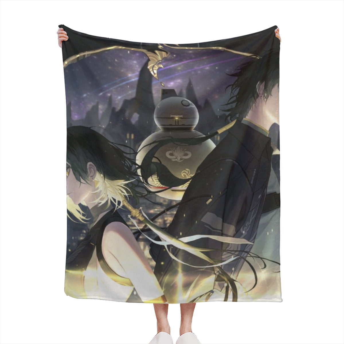 Wuthering Waves Blanket Anime Gifts Kawaii anime blanket Anime girl
