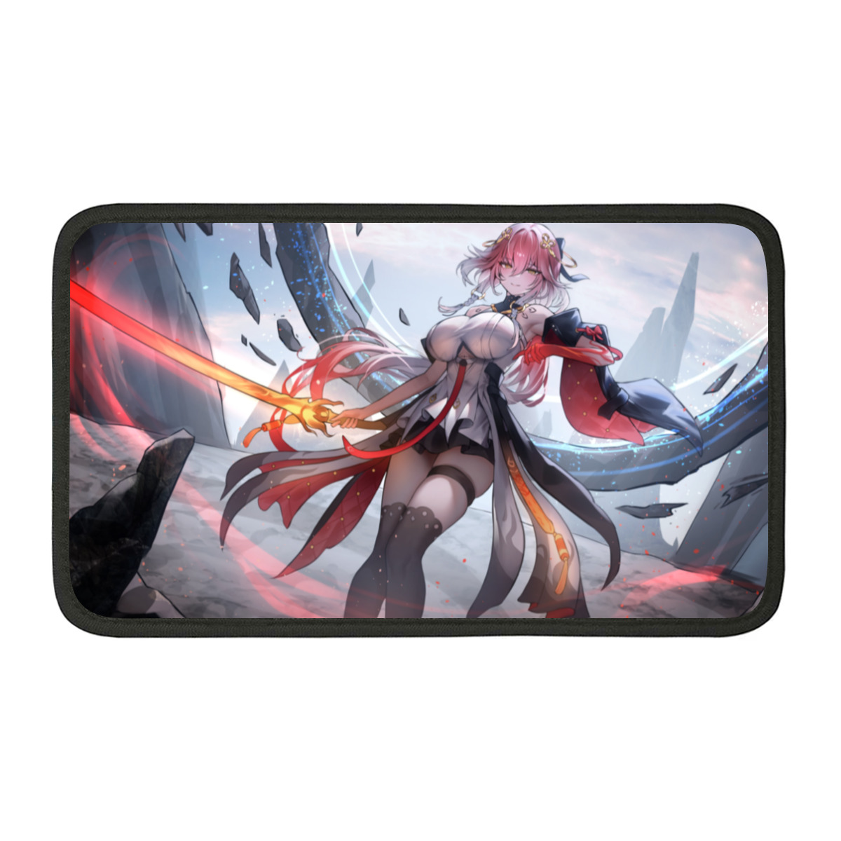 Wuthering Waves Car Center Console Armrest Pad Universal Car Center