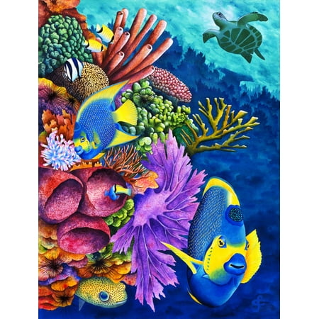 Wuundentoy Gold Edition "Coral in the Topics" 300 Pieces Jigsaw Puzzle