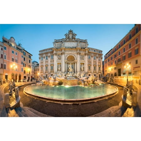 Wuundentoy Gold Edition "Trevi Fountain, Rome" 1,500 Pieces Jigsaw Puzzle