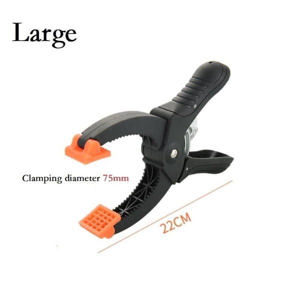 Wuweikeji 1 Pcs 6/8 inch Ratcheting Hand Clamps Jaw Opening Clamping Force Small Large Gluing Securing Clamp Carpentry Presses Hand Tool-clamps