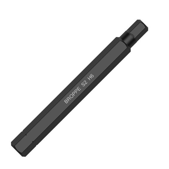 Wuweikeji 1 Pcs 80mm Electric Screwdriver Bit Alloy Steel Hexagon Socket Screw Driver Bit Magnetic Durable Batch Head Screwdriver Bit-Screwdriver Bit