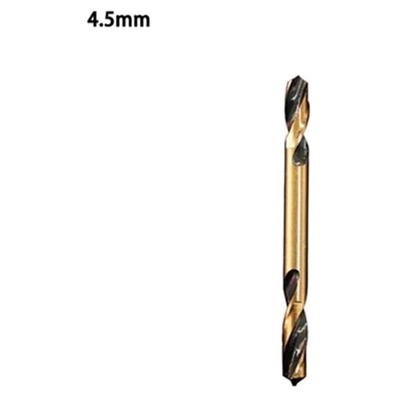 Wuweikeji 1 Pcs HSS Double-headed Auger Drill Bits for Metal Stainless Steel Iron Wood Drilling Power Tool Accessories