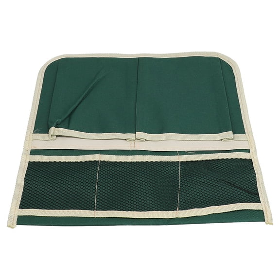 Wuweikeji 2 pcs Portable Garden Kneeler Tool Organizer - Foldable Oxford Cloth Storage Pouch with Side Pockets for Outdoor Yard Work - Waterproof Gardening Accessories Holder