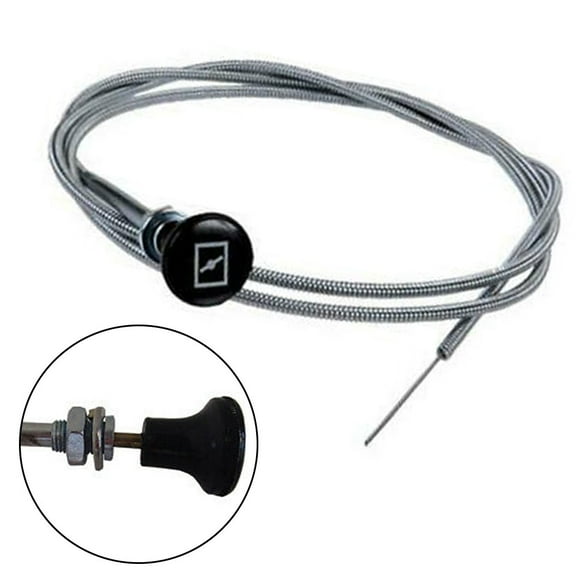 Wuweikeji 237 Rotary Push Pull Choke Cable 63" Inner 60" Conduit,Yard, Garden & Outdoor Living