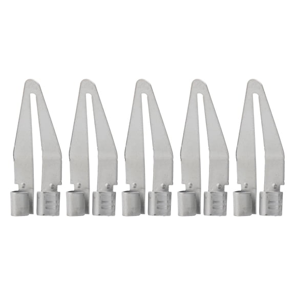 Wuweikeji 3/5 Pcs Plastic Welding Smooth Head Tips Heat G/un Soldering Iron Repair Tool Auto Bumper PVC DIY Welding Nozzle Car Body Kit