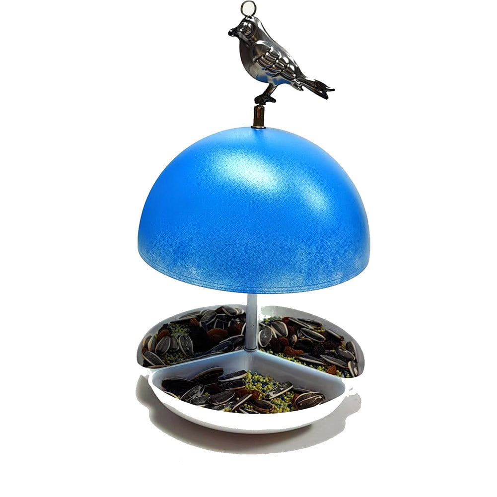 Wuweikeji Attractive Outdoor Mushroom Bird Feeder: Attract Birds to Your Garden