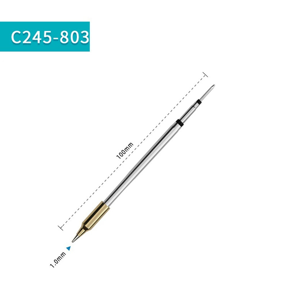 Wuweikeji C245 Soldering Iron Tip Replacement Straight Tip Soldering