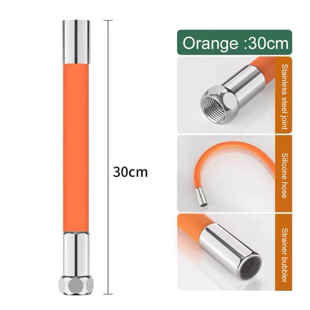 Wuweikeji For 360° Rotating Silica Gel Faucet Extender Bending Bathroom ...