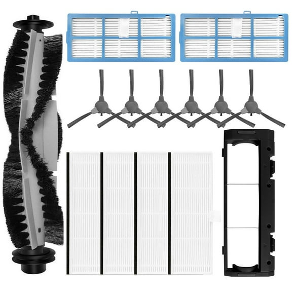 Wuweikeji For Ionvac Robot Vacuum Kit - Side Brushes, Filters, Main Roller, Improved Efficiency