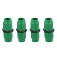 thumbnail image 1 of Wuweikeji Garden Hose Repair Kit 4 pack Universal Expandable Connector Set for 25-100ft Hoses - Quick Fix for 5/8\" & 3/4\" Sizes - Durable Green Plastic Fittings, 1 of 11