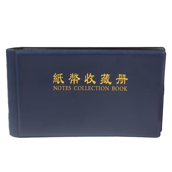 Wuweikeji Home Organization,Advanced 30-Page Banknote & Coin Collection Book for Safe Storage & Display!