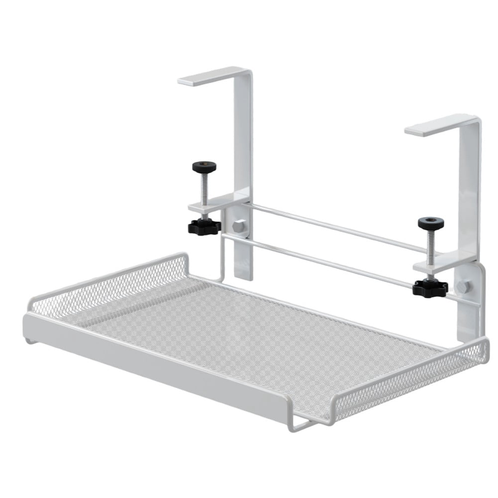 Wuweikeji Home Organization,Desk Cord Wire Organizer 4.5~8.5cm Adjustable Under Desk Cable Management Tray
