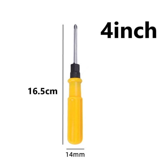 Wuweikeji New Portable Screwdrivers Hand Tool 2 Sides 2/3/4 inch Cross Screwdrivers Double Head Miti-function Repair Tools-screwdriver