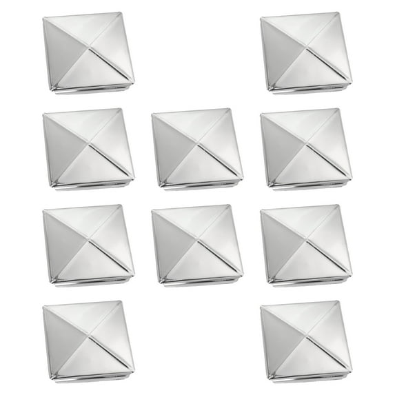 Wuweikeji Post cap stainless steel to steel galvanized cover cap pyramid, Yard, Garden & Outdoor Living
