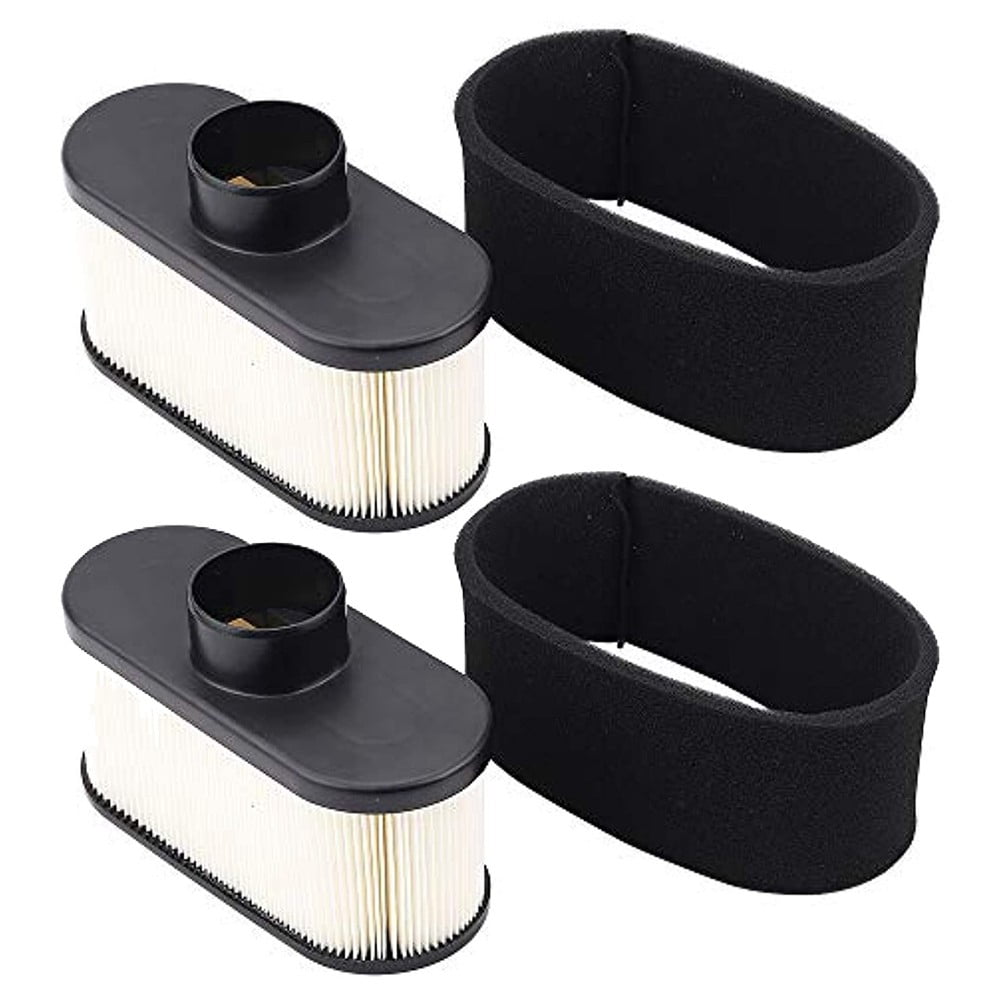 Wuweikeji Replacement Air Filter 2 pack for Kawasaki FR651V FR691V FR730V FS481V FS541V FS600V Lawn Mower Engines - Compatible with Part 11013-0752